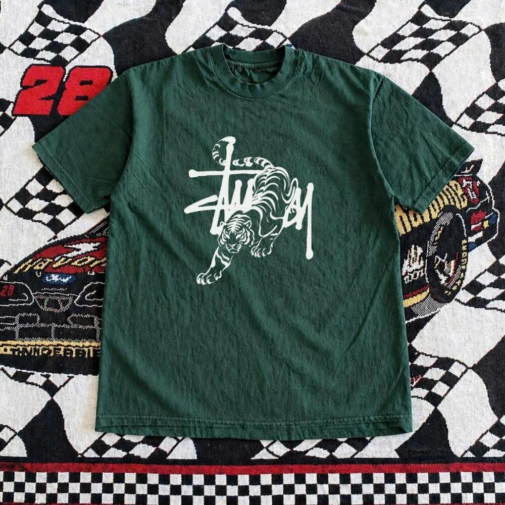 Forest Green Tiger T Shirt